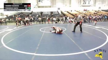 99 lbs 3rd Place Match - Frederick Smith, Brawler Elite vs Dominic Giannoni, Apex Wrestling NYC (Hudson Valley)