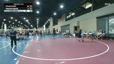 144 lbs Cons. Semi - Dylan Couey, Woodland Wrestling vs Swayze Martin, Alpha Elite