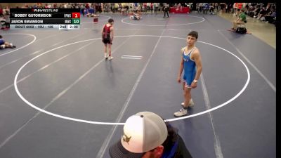 16U - 126 lbs Champ. Round 1 - Bobby Gutormson, Foley / Pursuit Wrestling Club vs Jaron Swanson, Monticello Wrestling Club