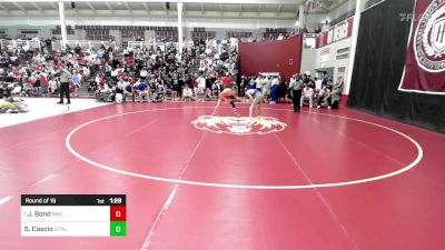 120 lbs Round Of 16 - Jacob Bond, Baylor School vs Scott Cascio, St. Paul's School