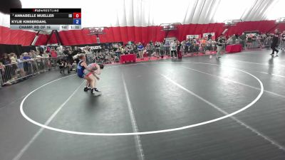 110 lbs Champ. Rd Of 16 - Annabelle Mueller, ISI vs Kylie Kinserdahl