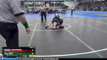 120 lbs Cons. Semi - Jahleel Armstrong, Grassfield vs Will Dight, Thomas Edison