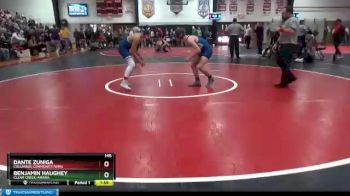 145 lbs Round 2 - Dante Zuniga, Columbus Community/WMU vs Benjamin Haughey, Clear Creek-Amana