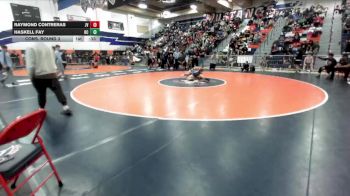 126 lbs Cons. Round 3 - Raymond Contreras, Jurupa Valley vs Haskell Fay, Birmingham Charter