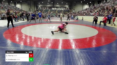 140 lbs Consi Of 4 - Quinn Parris, Georgia vs Hinata Anderson, Spartans Wrestling Club