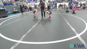 55 lbs Semifinal - Clayton Wardlow, Wagoner Heat vs Bryer Kincaid, Blackwell Wrestling Club