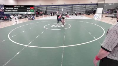 145 lbs Cons. Round 1 - Avery Steger, Glenvar vs Keyanna Davis, Orange County