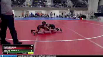 60 lbs Semis (4 Team) - Hunter Veralrud, Perham vs Matthew Bosl, LPGE/B Wolves