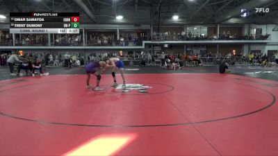 141 lbs Cons. Round 1 - Omar Samayoa, Cornell College vs Trent DuMont, Wisconsin-Platteville