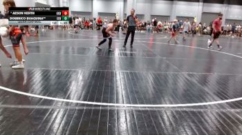 105 lbs Quarterfinal - Dominico Buaquina**, Eagle Empire Wrestling vs Aeson Kerth, Kerth Kids Wrestling