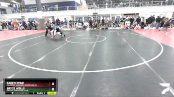 93 lbs Quarterfinal - Bryce Wells, Grizzly Wrestling Club vs Kaden Stine, Culpeper Warriors Wrestling Cl