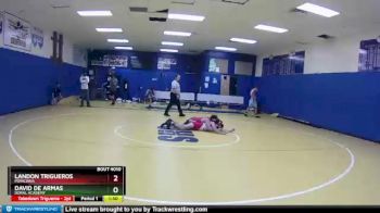 106 lbs Round 2 - David De Armas, Doral Academy vs Landon Trigueros, Poinciana