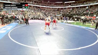 215-2A Semifinal - Anthony Estrada, Burlington vs Cayson VanDyk, Rocky Ford