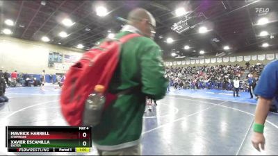 106 lbs Cons. Round 5 - Mavrick Harrell, Chaminade vs Xavier Escamilla, Exeter