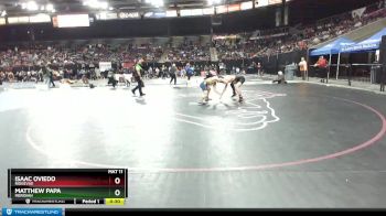 126 lbs Cons. Round 5 - Matthew Papa, Meridian vs Isaac Oviedo, Ridgevue
