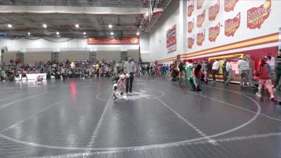 120 lbs Champ. Round 1 - Brandon Bickerton, Highland vs John Burkett, Beaver