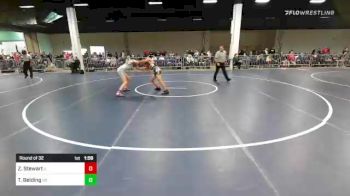 112 lbs Round Of 32 - Zach Stewart, IL vs Tommy Belding, OR