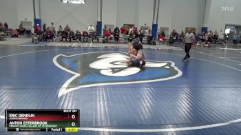 157 lbs Cons. Round 3 - Anton Esterbrook, Pennsylvania College Of Technology vs Eric Gendlin, Johns Hopkins