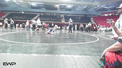 61 lbs Final - James Evans, Bartlesville Wrestling Club vs Kade Whitenack, Tiger Trained Wrestling