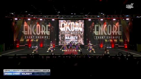 Grand Cheer - Majesty [2025 L1 Youth - Flex - D2 - Small Day 2] 2025 Encore Grand Nationals