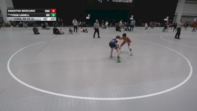 75 lbs Cons. Rd Of 32 - Kingston Mercurio, Peterson Grapplers Wrestling Club vs Tyson Linnell, Stallions Wrestling Club