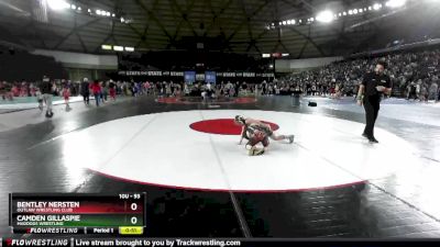93 lbs Cons. Round 3 - Bentley Nersten, Outlaw Wrestling Club vs Camden Gillaspie, Maddogs Wrestling