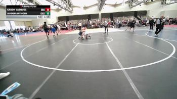 110-I lbs Round Of 16 - Cason Vazquez, Bristol vs Jayden Anthony, Cross