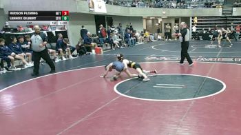 107 lbs Quarterfinals (8 Team) - Lennox Gilbert, Saint Francis, MN vs Hudson Fleming, Bettendorf, IA