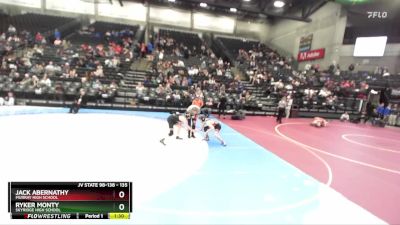 135 lbs Cons. Round 2 - Ryker Monty, Skyridge High School vs Jack Abernathy, Murray High School