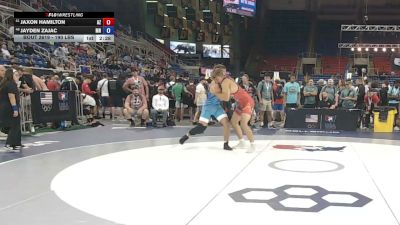 190 lbs Cons. Sub-rd Of 32 - Jaxon Hamilton, Arizona vs Jayden Zajac, Minnesota