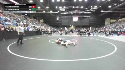 126 lbs Champ. Round 1 - Caden Denton, Wichita-Bishop Carrol vs Dawson Dunn, Kansas City - Piper HS