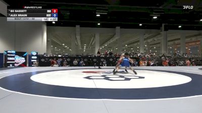 65 lbs Cons. Semis - Bo Bassett, Bishop McCort HS vs Alex Braun, Oklahoma RTC