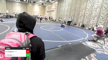 144 lbs Round Of 64 - Kenneth Rodgers, Academy Of Wrestling vs Jack Wilson, Top Gun WC