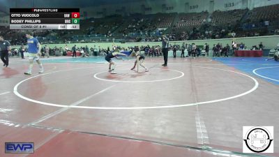 68 lbs Consi Of 8 #1 - Otto Vuocolo, Raw Wrestling Club vs Bodey Phillips, Bristow