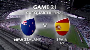 New Zealand vs Spain- HSBC World Women's 7s Series (Paris)