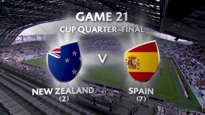 New Zealand vs Spain- HSBC World Women's 7s Series (Paris)