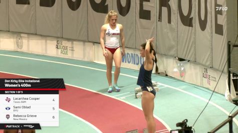 Women's 400m Invitational, Prelims 1