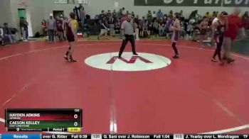 120 lbs Round 2 - Hayden Adkins, Deshler vs Caeson Kelley, East Limestone