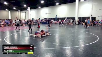 165 lbs Round 4 (8 Team) - Eli Homan, Team STL Black vs Pryor Mathews, Nebraska Heroes (B Team)