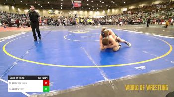 145 lbs Consi Of 16 #2 - Dominick Weaver, Glendale Mat Club vs Fisher Jolley, Timpanogos Wrestling