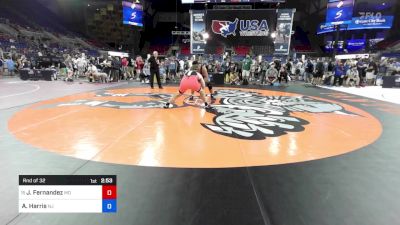 215 lbs Rnd Of 32 - Jake Fernandez, MO vs Anthony Harris, NJ