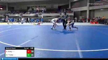 115 lbs Semis (4 Team) - Waylon Thieke, LSH (LeSueur/Henderson) vs Aaron Hoag, Hutchinson