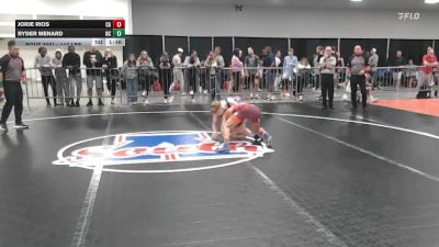 113 lbs Round Of 128 - Jorje Rios, CA vs Ryder Menard, NC