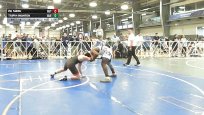 170 lbs Rr Rnd 2 - Eli Smith, Patton Trained Blue - HSB vs Trevin Highton, Blue And White Wrestling Club - HSB