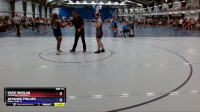 180 lbs Cons. Round 4 - Katie Whelan, Augsburg University vs Keyahna Phillips, Iowa Lakes CC