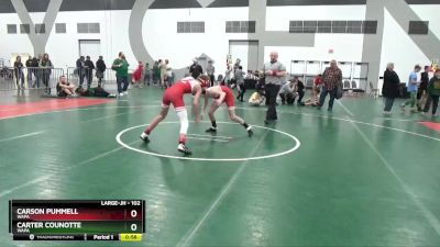 102 lbs Cons. Round 3 - Carter Counotte, WAPA vs Carson Pummell, WAPA