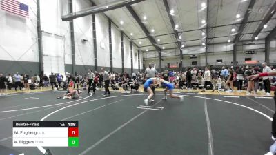 116 lbs Quarterfinal - Madison Engberg, Outlaw WC vs Kailey Biggers, Cowa