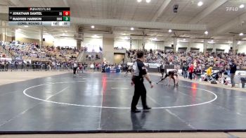 AA 190 lbs Cons. Round 2 - Jonathan Santel, Siegel High School vs Madsen Harmon, East Hamilton High School