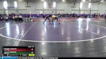174 lbs Cons. Round 3 - Tyler Lovejoy, Lakeland vs Julius Boimah, Dubuque