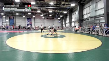 120 lbs Rr Rnd 1 - Dominic Rodriguez, KongKrete Wrestling Academy vs Michael Skaggs, Midwest RTC